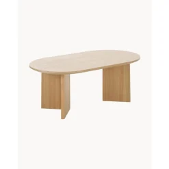 Tavolino Ovale In Legno Toni