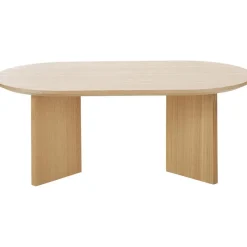 Tavolino Ovale In Legno Toni