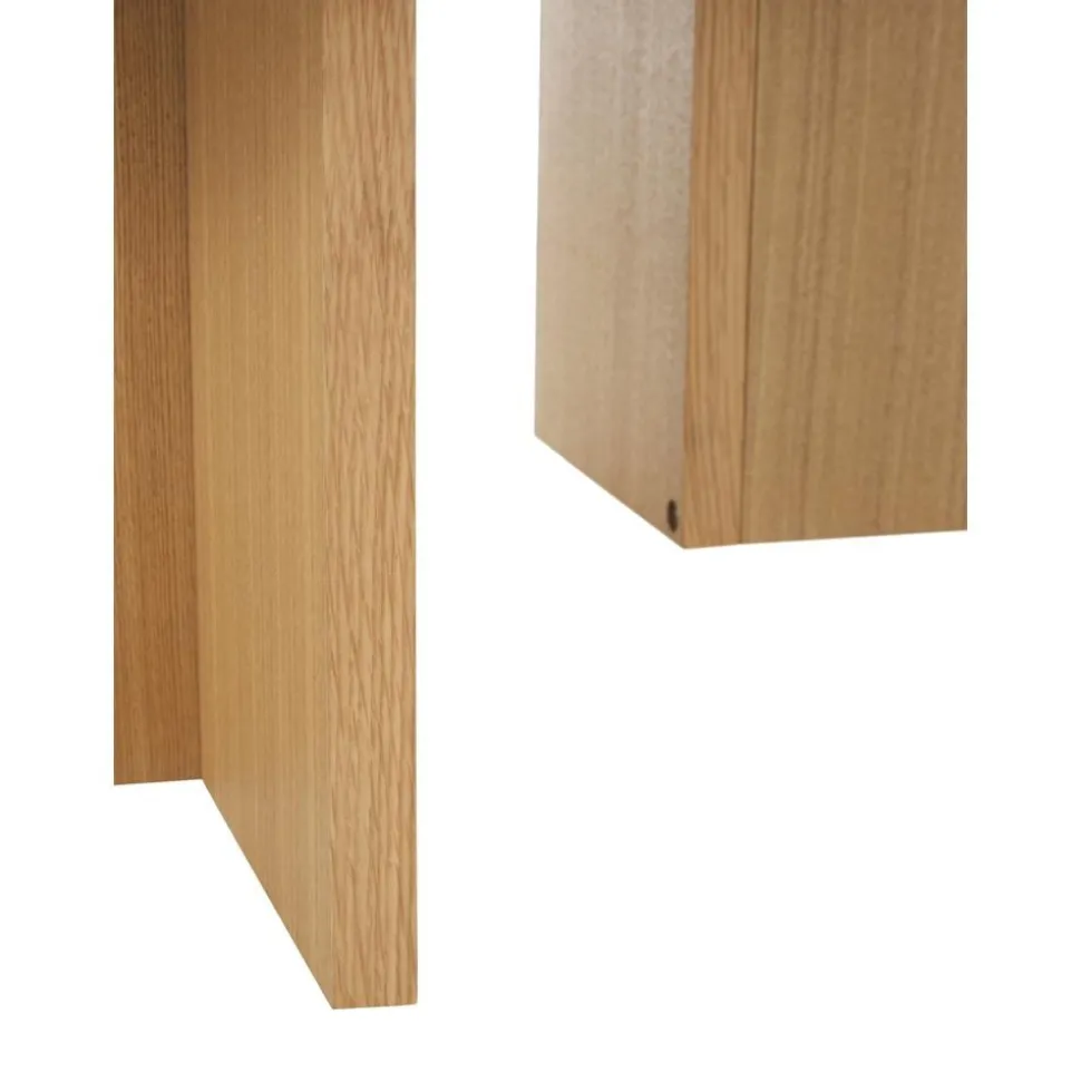 Tavolino Ovale In Legno Toni