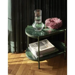 Tavolino Ovale In Marmo Nusa