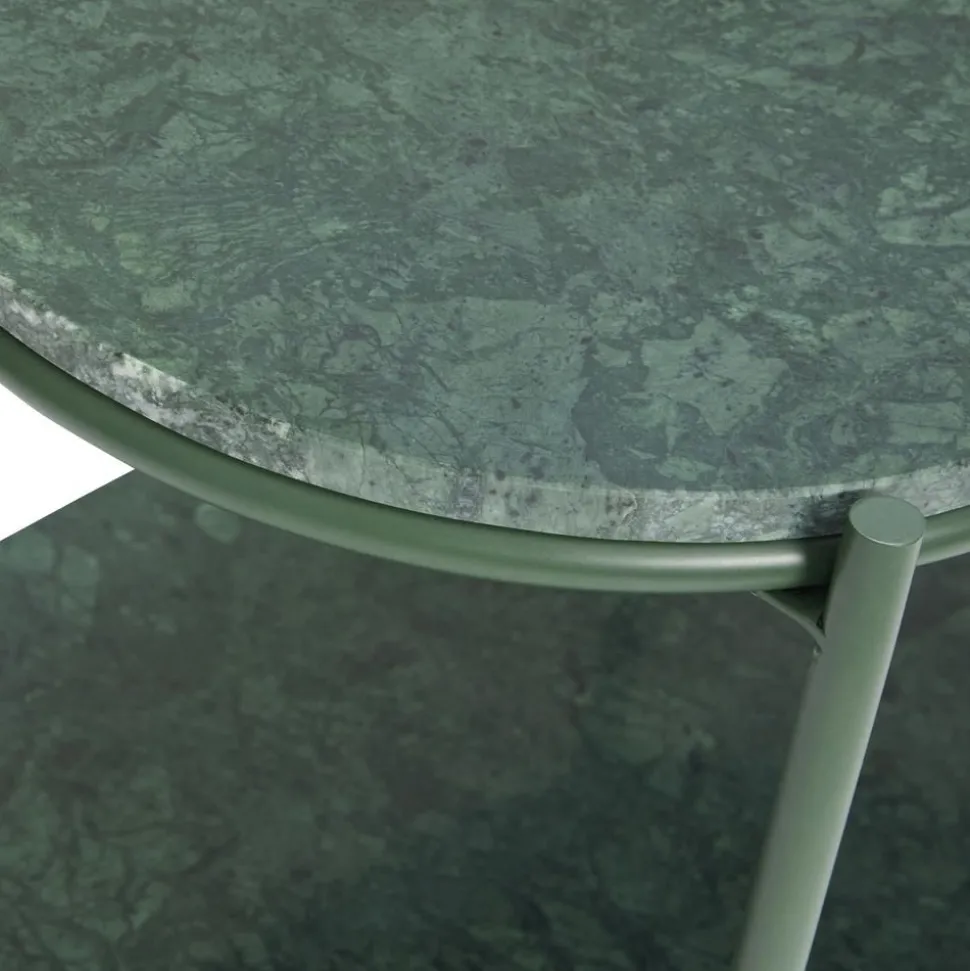 Tavolino Ovale In Marmo Nusa