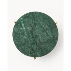 Tavolino Rotondo Con Piano In Marmo Ella