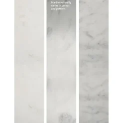 Tavolino Rotondo Con Piano In Marmo Alys