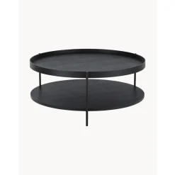 Tavolino Rotondo Da Salotto In Legno Renee