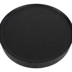 Tavolino Rotondo Da Salotto In Legno Di Mango Benno