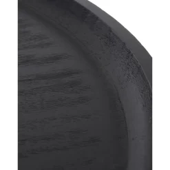 Tavolino Rotondo Da Salotto In Legno Di Mango Benno