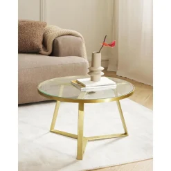 Tavolino Rotondo Da Salotto Fortunata