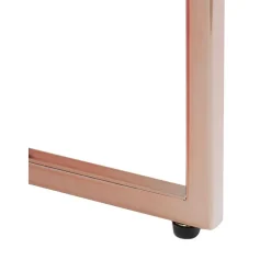 Tavolino Rotondo Da Salotto Con Piano In Vetro Effetto Marmo Antigua