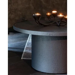 Tavolino Rotondo Da Salotto Winston