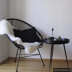 Tavolino Rotondo In Legno Di Mango Bowl