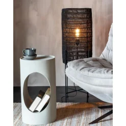 Tavolino Rotondo In Metallo Sai