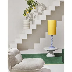 Tavolino Rotondo Zig Zag