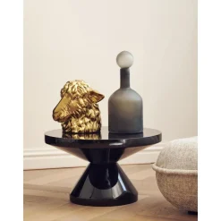 Tavolino Rotondo Zig Zag