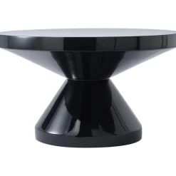 Tavolino Rotondo Zig Zag