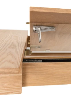 Tavolo Allungabile In Legno Di Frassino Glimps, 120 - 162 X 80 Cm