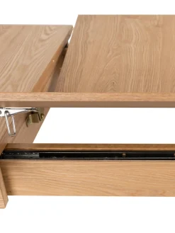 Tavolo Allungabile In Legno Di Frassino Glimps, 120 - 162 X 80 Cm