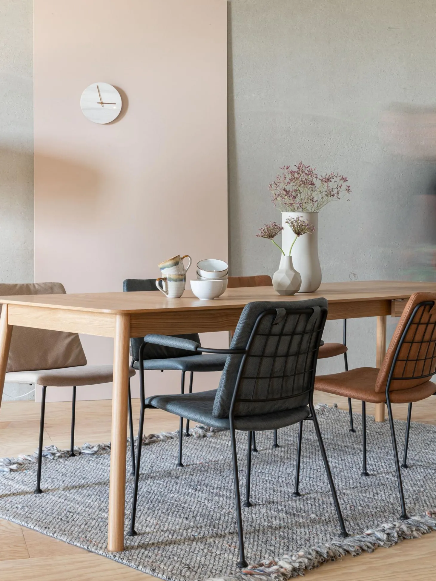 Tavolo Allungabile In Legno Di Frassino Glimps, 180 - 240 X 90 Cm