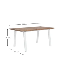 Tavolo Da Giardino Con Gambe In Metallo Oslo