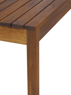 Tavolo Da Giardino In Legno Di Acacia Bo 100 X 60 Cm