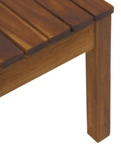 Tavolo Da Giardino In Legno Di Acacia Bo 100 X 60 Cm