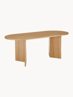 Tavolo Da Pranzo Ovale In Legno Toni, 200X90 Cm