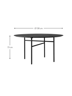 Tavolo Da Pranzo Rotondo Snaregade, O 138 Cm