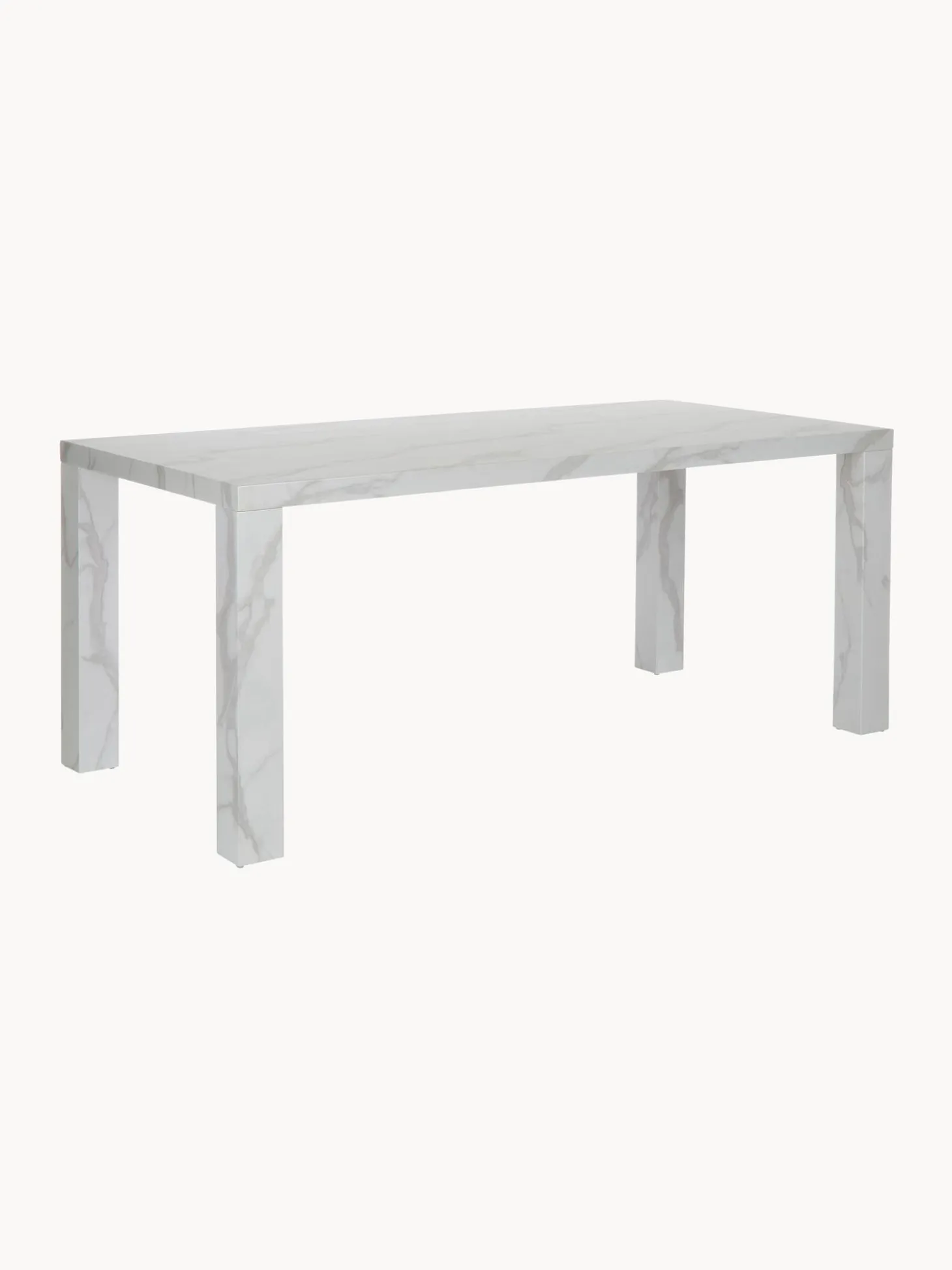 Tavolo Effetto Marmo Carl, 180 X 90 Cm