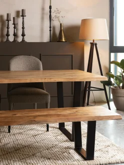 Tavolo In Legno Di Acacia Aka, In Verie Misure