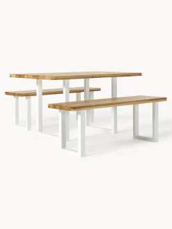 Tavolo In Legno Di Quercia Oliver, Varie Misure