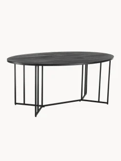 Tavolo Ovale In Legno Di Mango Luca, In Varie Misure