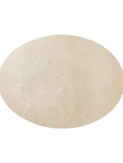 Tavolo Ovale In Marmo Miley, 120 X 90 Cm
