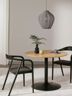 Tavolo Rotondo Con Finitura In Legno Di Frassino Minorca, O 100 Cm