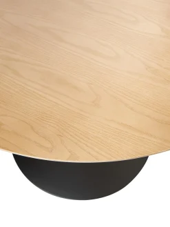 Tavolo Rotondo Con Finitura In Legno Di Frassino Minorca, O 100 Cm