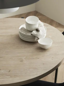 Tavolo Rotondo Con Sedie In Velluto Gilda, O 110 Cm