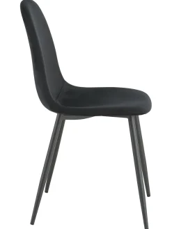 Tavolo Rotondo Con Sedie In Velluto Gilda, O 110 Cm