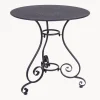 Tavolo Rotondo Da Balcone In Metallo Etienne, O 70 Cm
