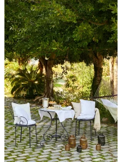 Tavolo Rotondo Da Balcone In Metallo Etienne, O 70 Cm