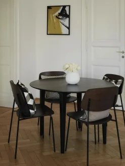 Tavolo Rotondo In Legno Di Mango Archie O110 Cm