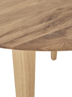 Tavolo Rotondo In Legno Di Quercia Archie, O 110 Cm