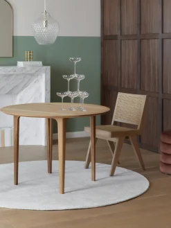 Tavolo Rotondo In Legno Di Quercia Archie, O 110 Cm