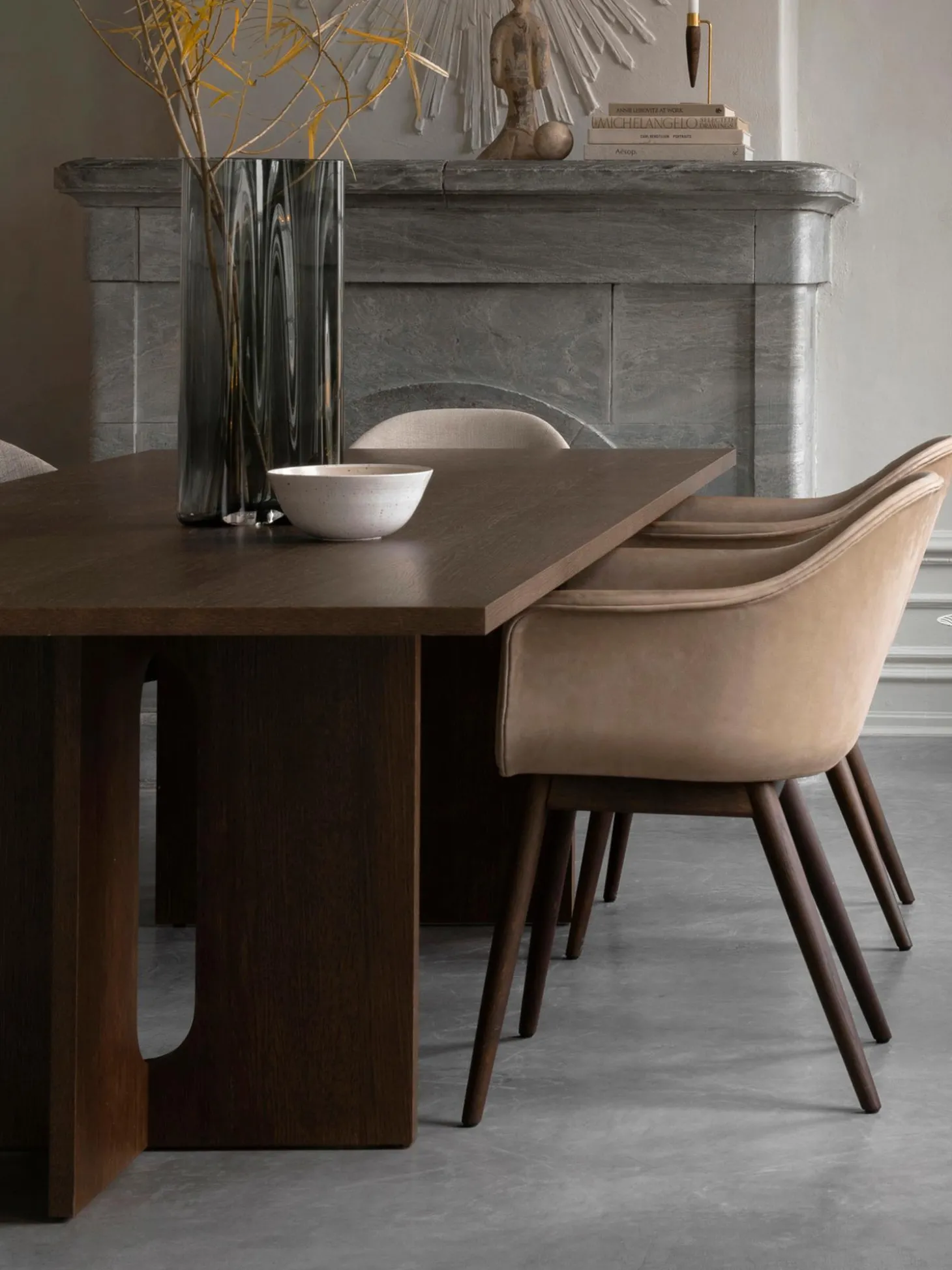 Tavolo Scuro Androgyne, In Varie Misure