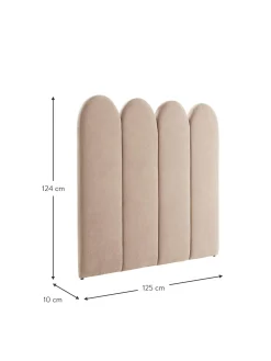 Testiera Imbottita In Ciniglia Miami