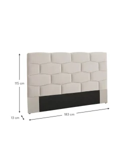 Testiera Imbottita In Velluto Teggan