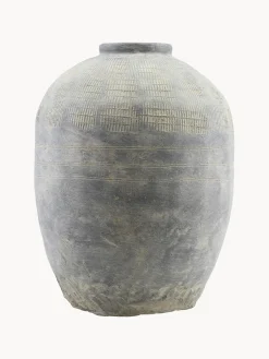 Vaso Da Terra In Cemento Rustik