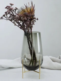 Vaso Da Terra In Vetro Soffiato Echasse