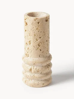 Vaso Decorativo Piccolo In Travertino Cleighton