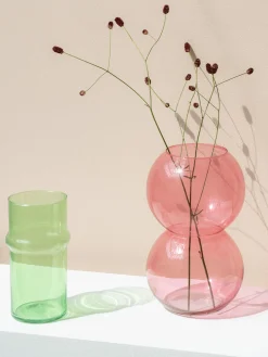 Vaso Di Design In Vetro Soffiato Pebbles