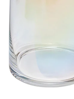 Vaso Grande In Vetro Soffiato Iridescente Myla