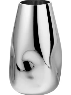 Vaso Grande In Vetro Soffiato Mirror