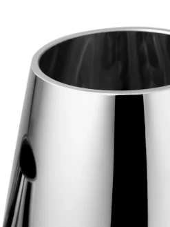 Vaso Grande In Vetro Soffiato Mirror